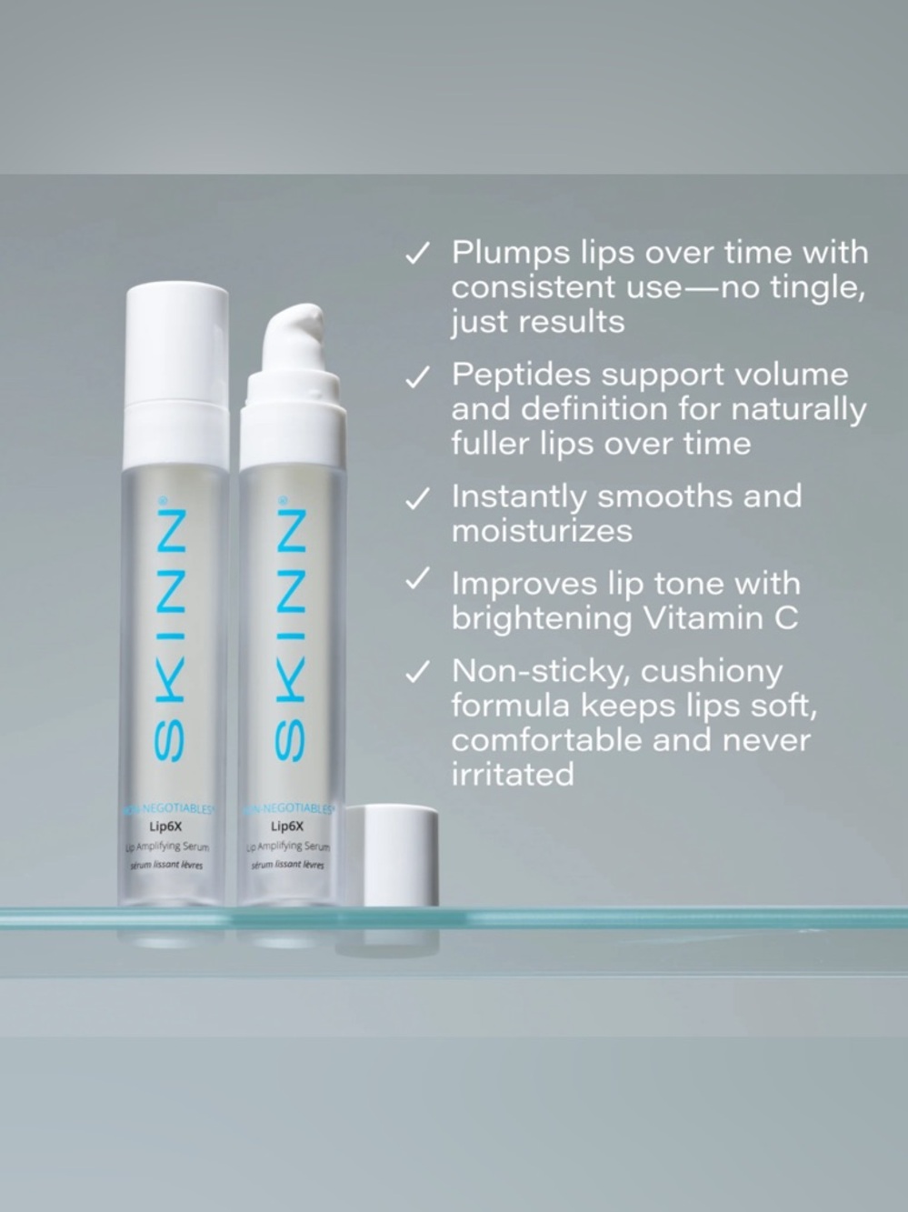 SKINN Lip6X Lip Amplifying Serum - 10ml - Picture 7 of 13